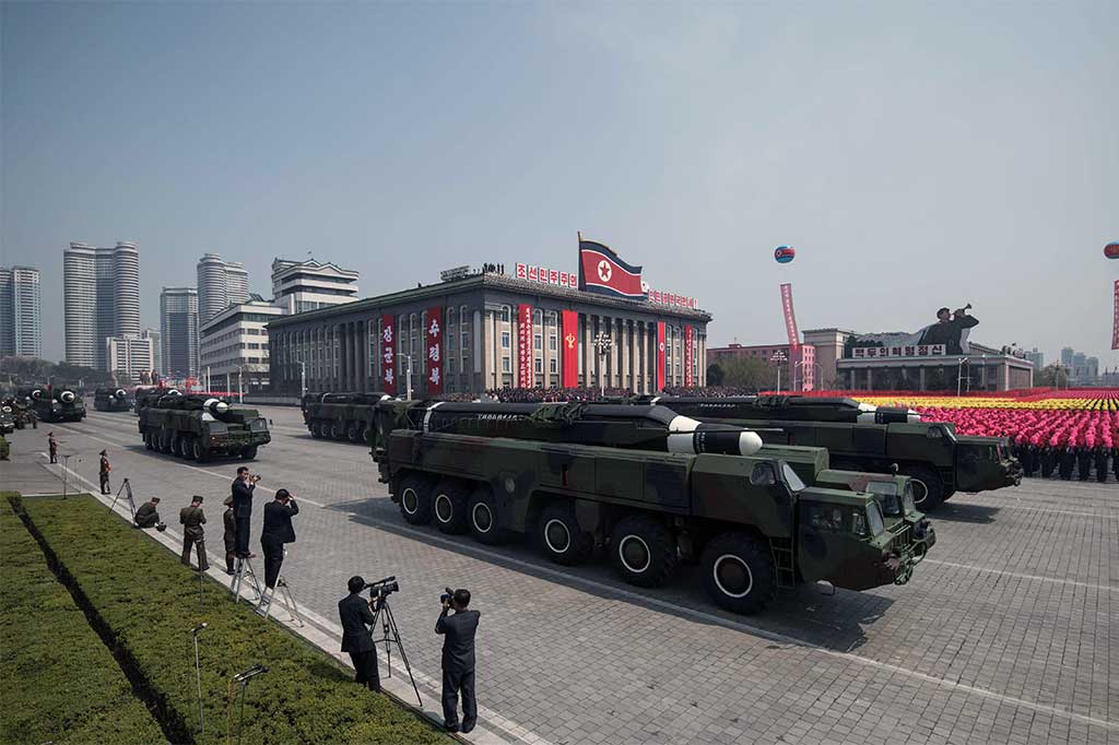 Korut Peringati Kelahiran Kim Il Sung dengan Parade Militer