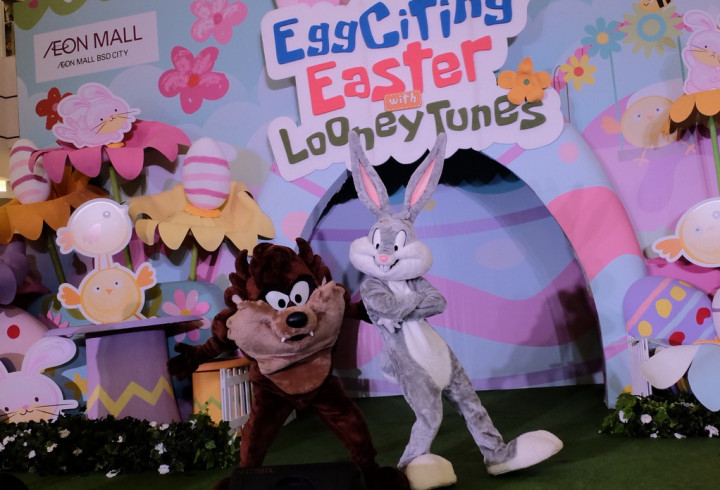 Libur Paskah Bertemu Bugs Bunny dan Tazmania di BSD