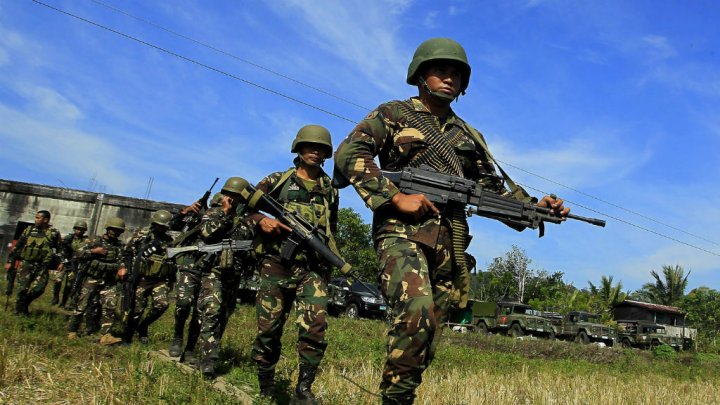 File photo of Philippine soldiers (Photo:AFP/Mark Navales)