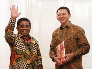 Ahok Apresiasi Kinerja Sumarsono Selama Jabat Plt Gubernur