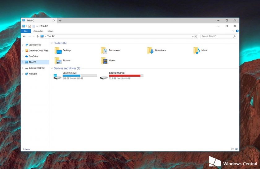 Fitur tab akan hadir di aplikasi Windows 10