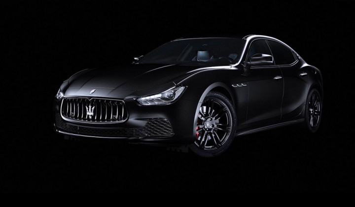 Hitam Mewah ala Maserati Ghibli
