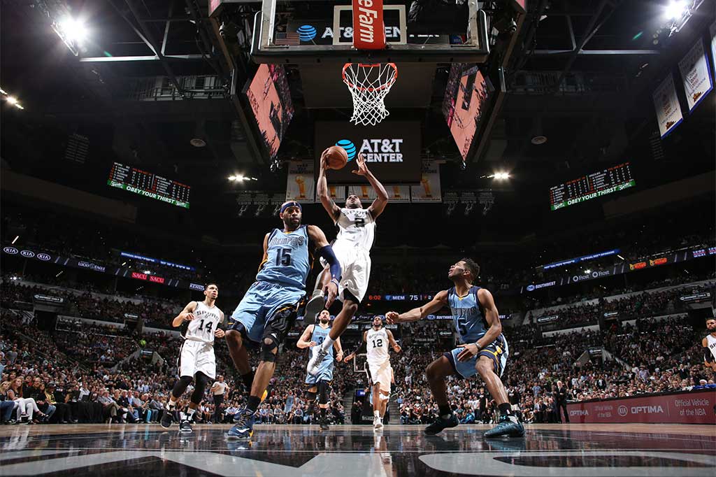 Spurs Pimpin 2-0 Atas Grizzlies