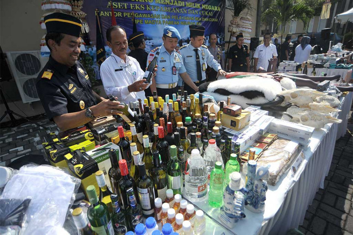 Bea Cukai Ngurah Rai Musnahkan Barang Terlarang
