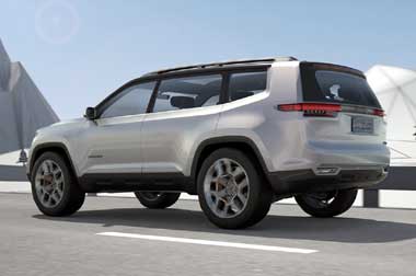 Penampakan Interior Konfigurasi 7-Seater Jeep Yuntu