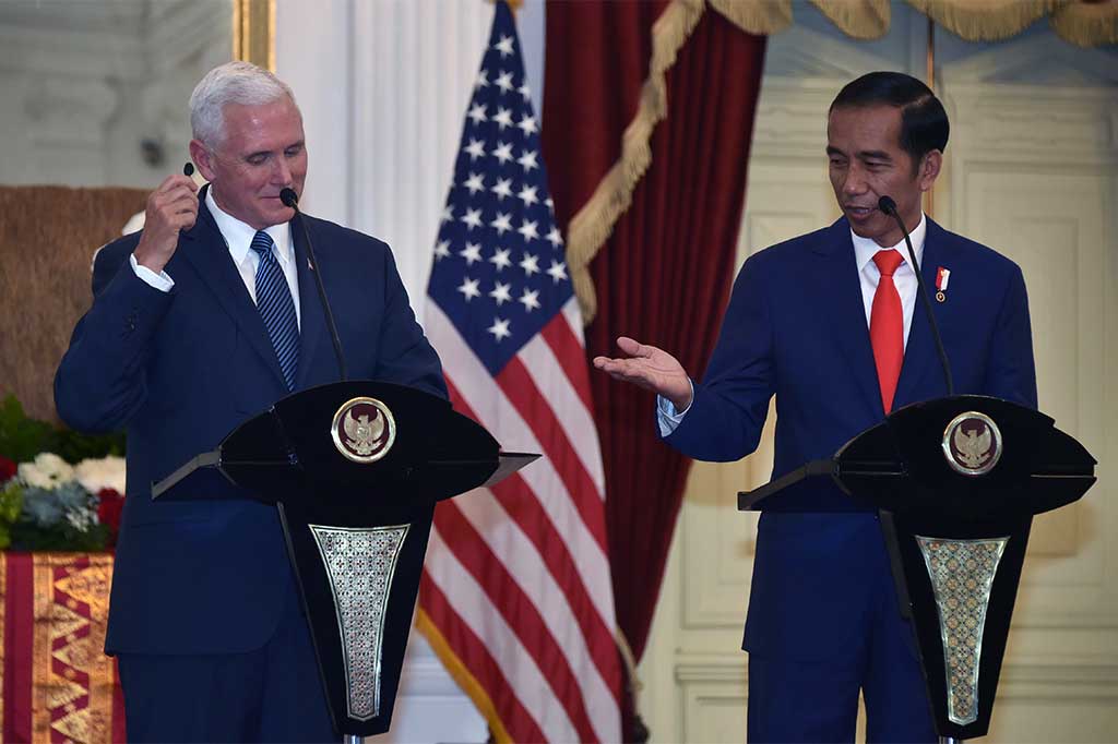 Jokowi Sambut Komitmen AS Kuatkan Kemitraan