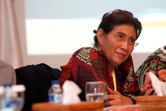 Menteri Susi Gemar Membaca Sebelum Tidur