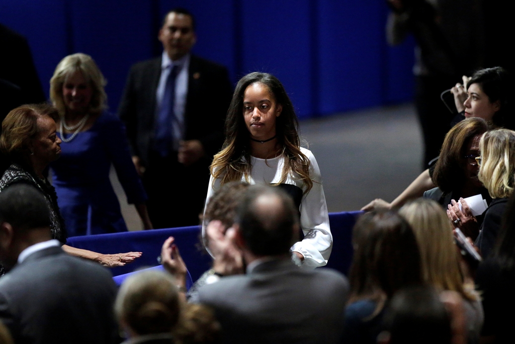 Putri mantan Presiden Barack Obama, Malia Obama (Foto: AFP).