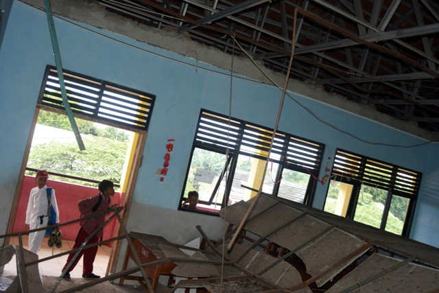 Bangunan 43 SDN di Cimanggis Depok Memprihatinkan