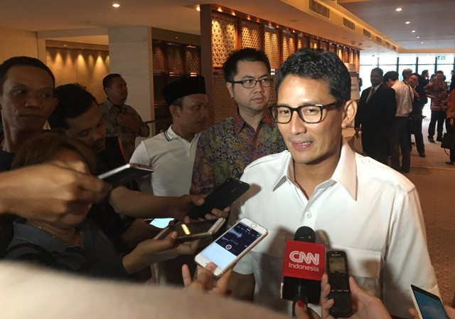 Sandiaga akan Bahas Ok-Otrip dengan Organda dan Pengusaha