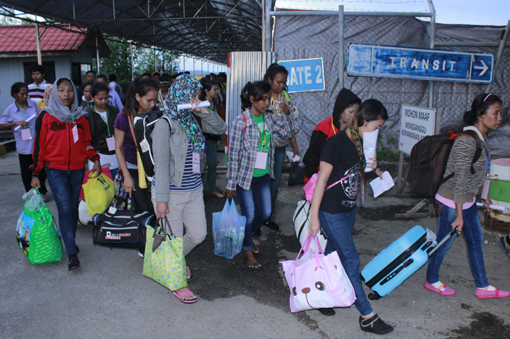 Malaysia Pulangkan 470 TKI Ilegal