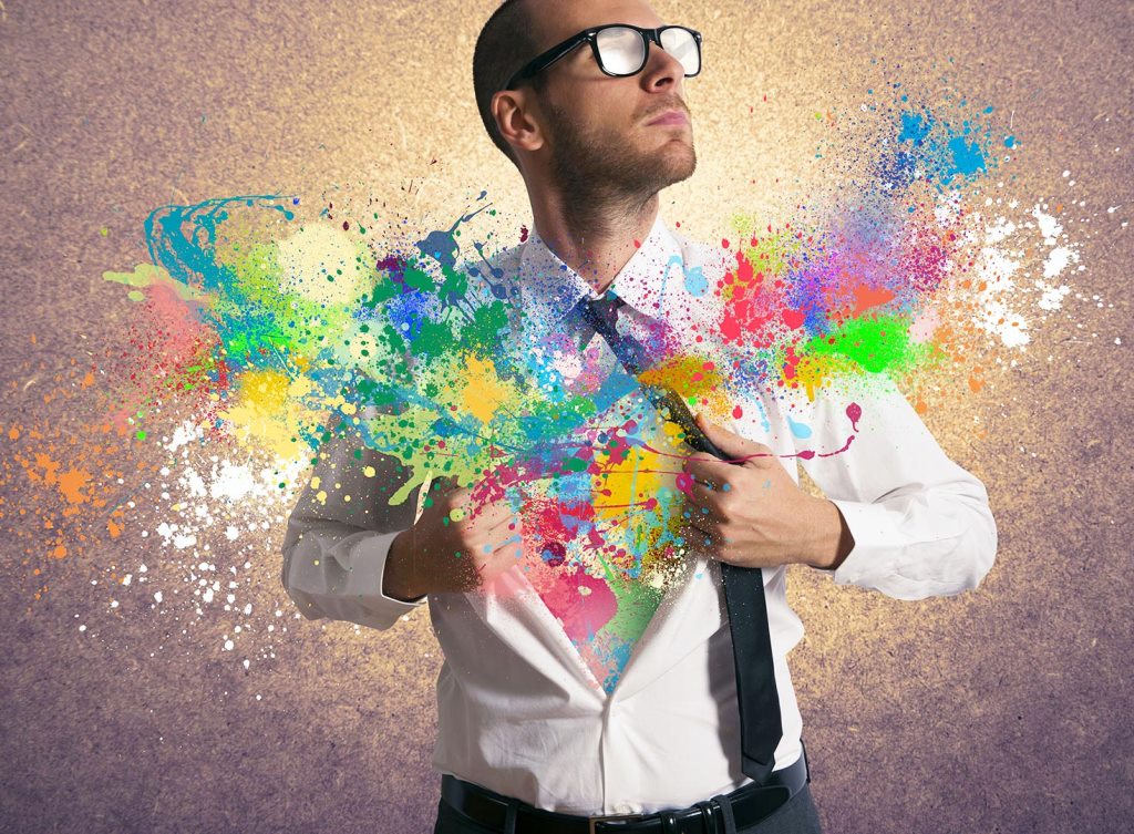 Pria kreatif dengan tampang yang kurang menarik sama menariknya dengan orang tampan yang tidak kreatif. (Foto: Penguinstrategies)