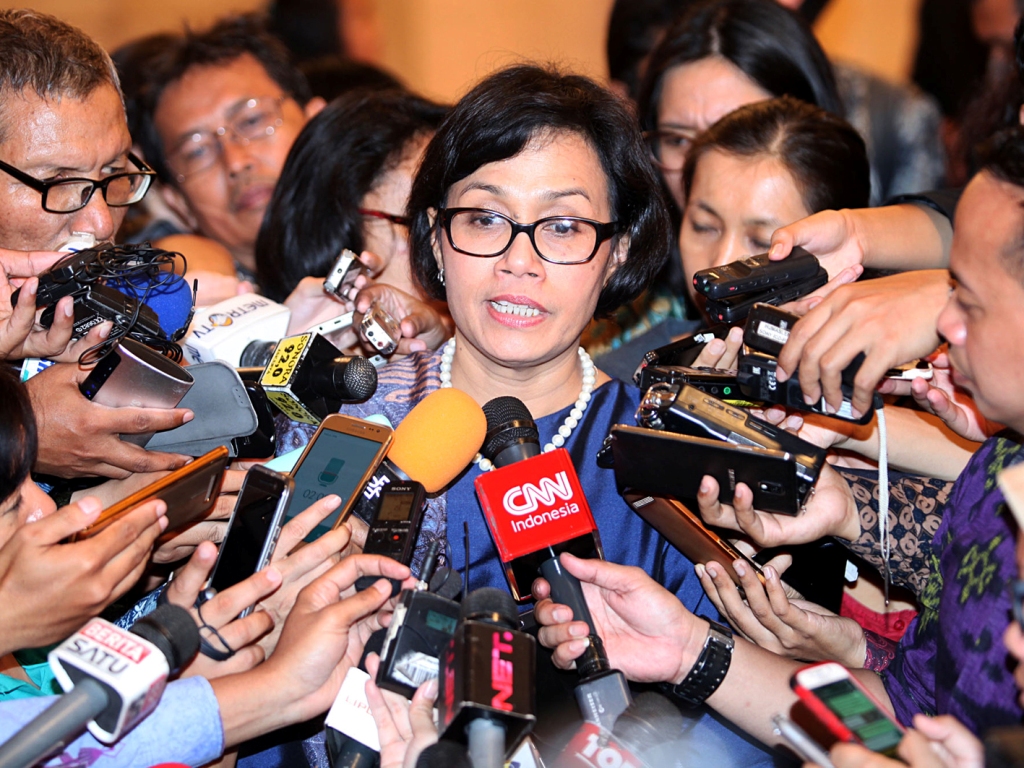 Menteri Keuangan Sri Mulyani. (FOTO: MI/Panca Syurkani)