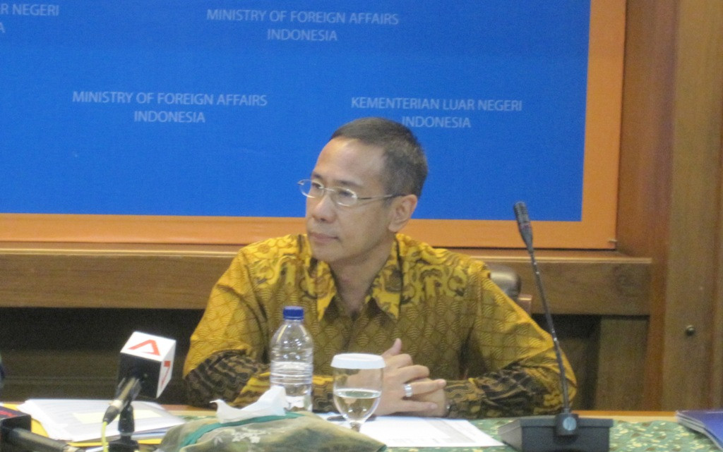 Direktur HAM dan Kemanusiaan Kementerian Luar Negeri RI, Dicky Komar (Foto: Fajar Nugraha/Metrotvnews.com)