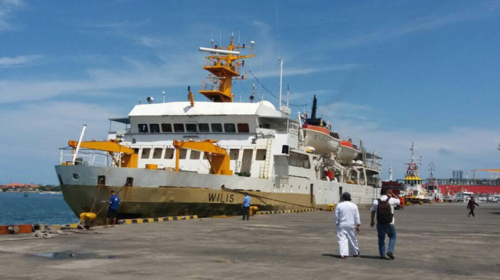 Tiga Kapal Tabrakan Beruntun di Pelabuhan Benoa