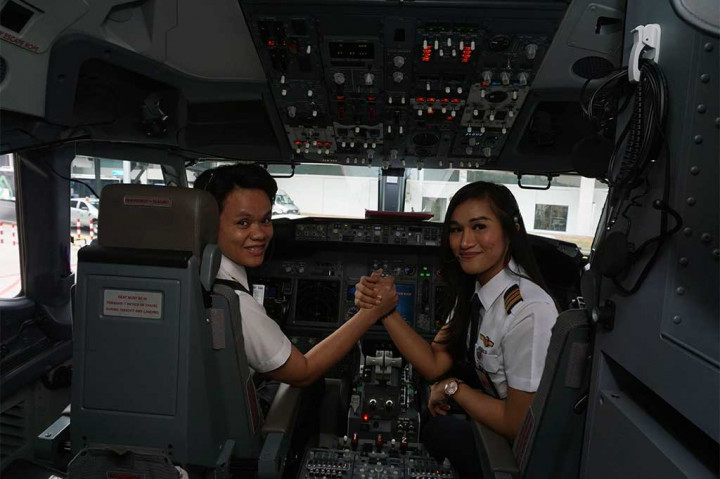 Hari Kartini, Garuda Terbang dengan Kru Perempuan