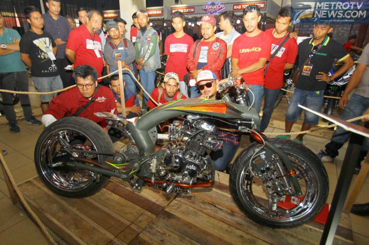 22 Custom Bike jadi Pemenang Suryanation Motorland Medan
