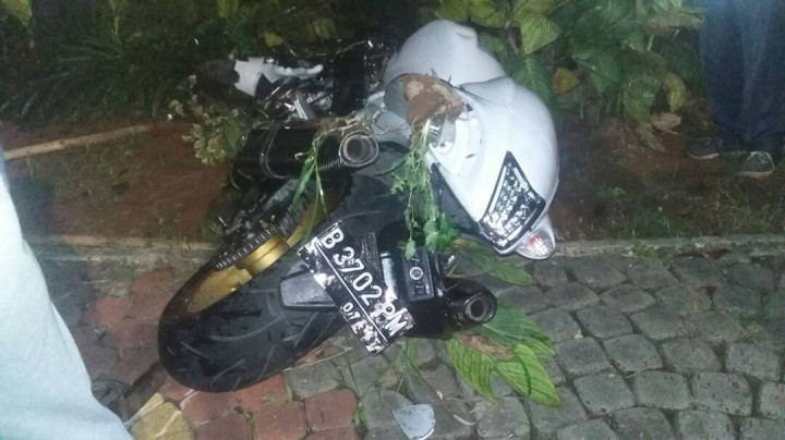 Pengemudi Meninggal, Moge Kecelakaan di Pondok Indah Diduga <i>Ngebut</i>