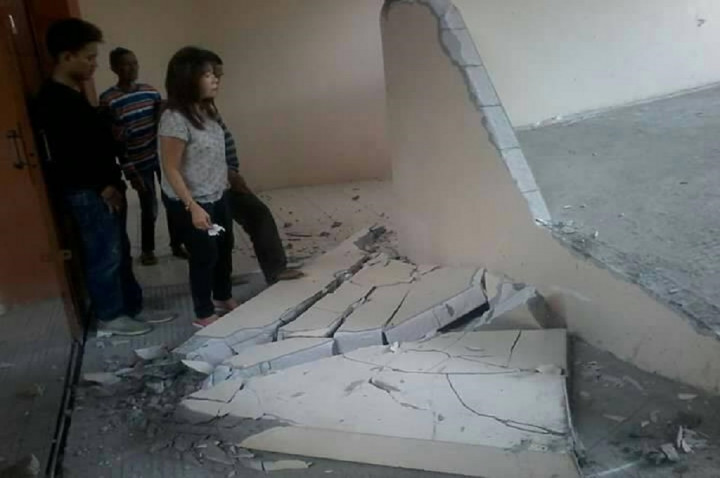 Tembok Basement Pasar Klewer Solo Ambruk Terhantam Troli