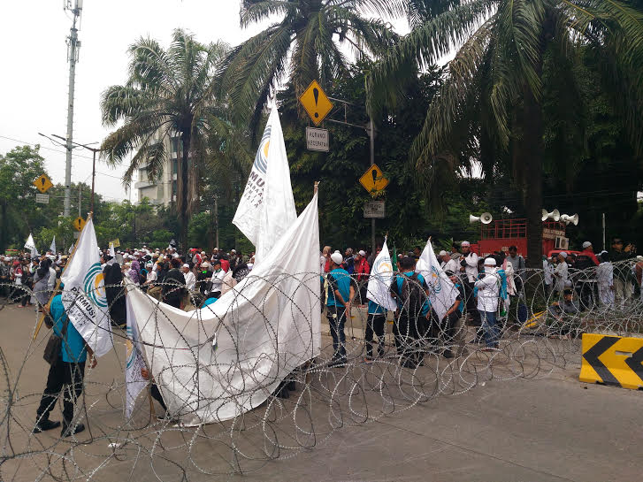 Massa pendukung Rizieq/MTVN/Ilham Wibowo