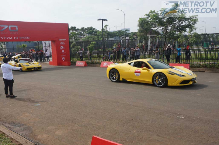Festival of Speed Ferrari Jakarta, Bukukan Rekor Otomotif Indonesia