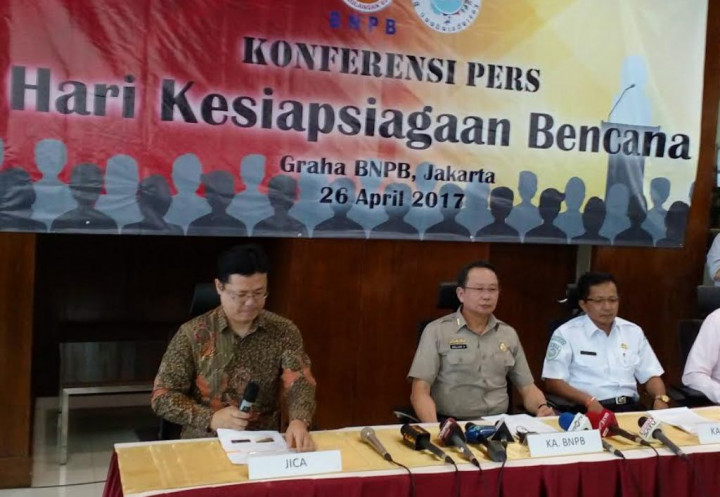 BNPB Tetapkan 26 April Hari Kesiapsiagaan Bencana