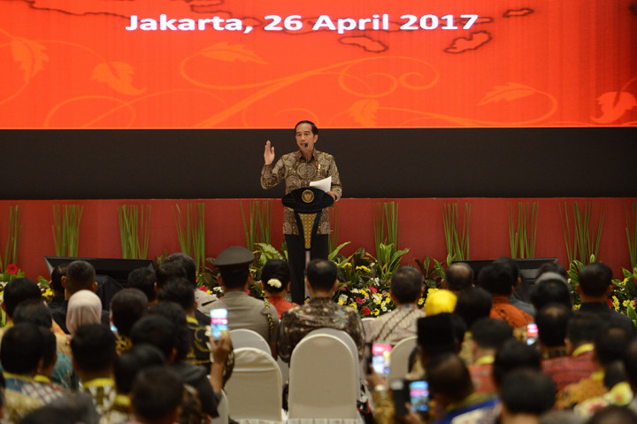 Presiden Jokowi Buka Musrenbangnas 2017