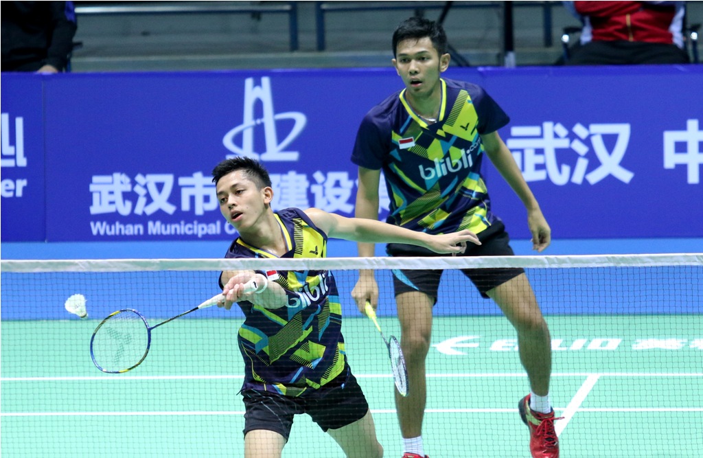 Ganda putra Indonesia Fajar Alfian/Muhammad Rian Ardianto. (Foto: Humas PBSI)