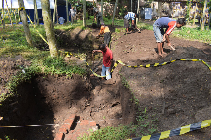 Tim Arkeologi Yogyakarta Ekskavasi Situs Ngurawan
