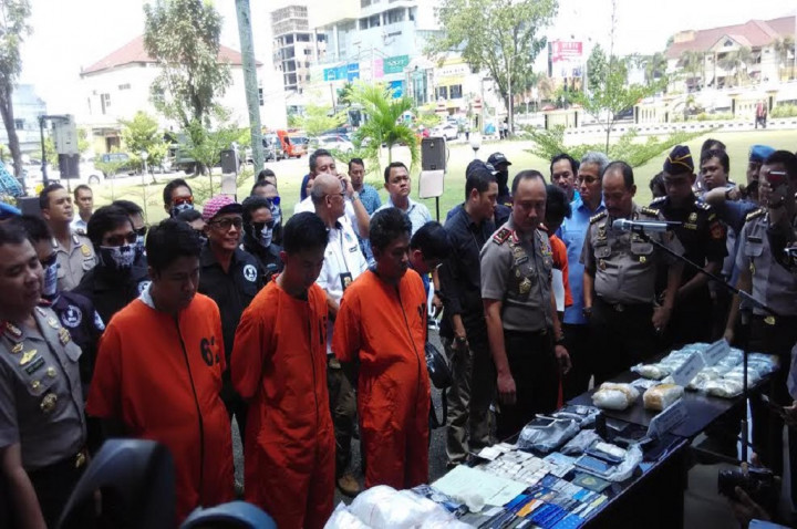 Jaringan Narkoba Internasional Dibekuk di Palembang, 1 Tersangka tewas