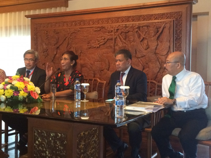 Reaksi Susi Disindir Cak Imin soal Cantrang