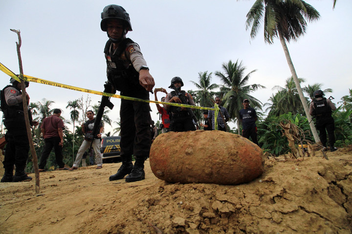 Warga Lhouksemawe Temukan Bom Bekas Konflik Aceh