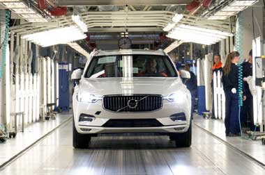 Volvo Crossover XC60 Mulai Diproduksi