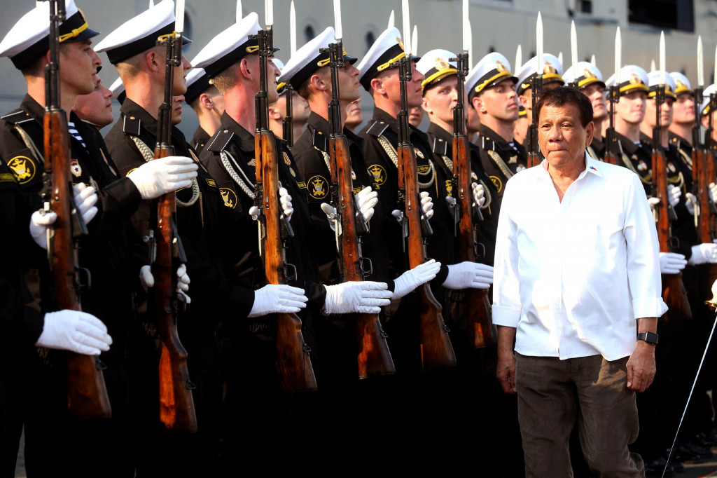 Rodrigo Duterte (Photo:AFP/Malacanang Presidential Photo Bureau/Simeon Celi)