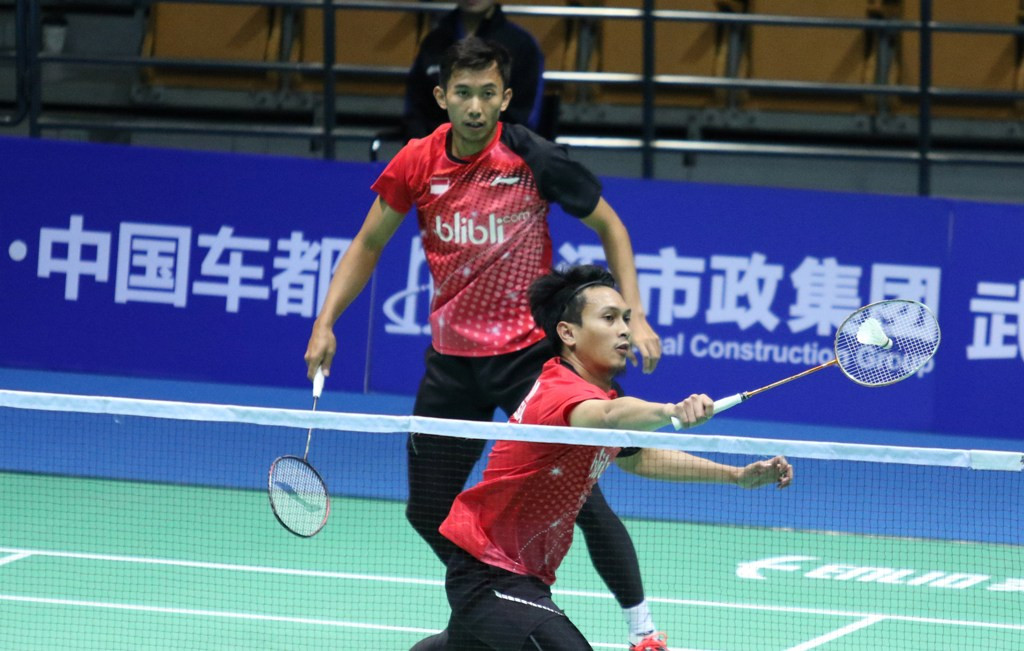 Mohamad Ahsan/Rian Agung Saputro (Dok. PBSI)