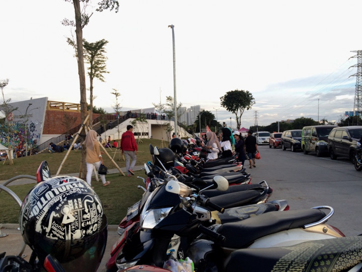 Parkir di Kalijodo untuk Sementara Gratis