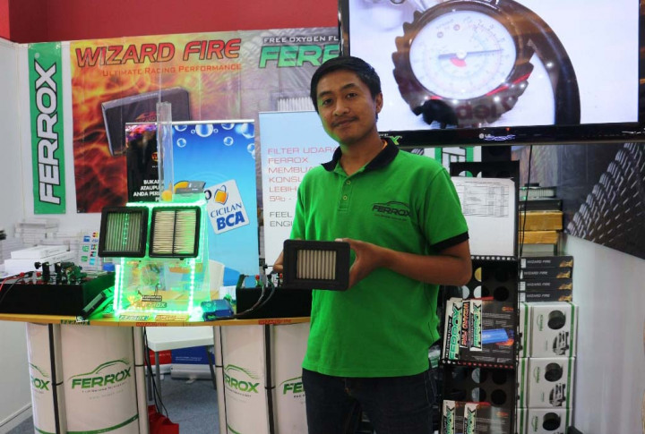 Ferrox Sodorkan Filter Udara buat Suzuki GSX-150