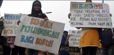 Jokowi Diminta Meningkatkan Perlindungan Buruh Migran di Hong Kong