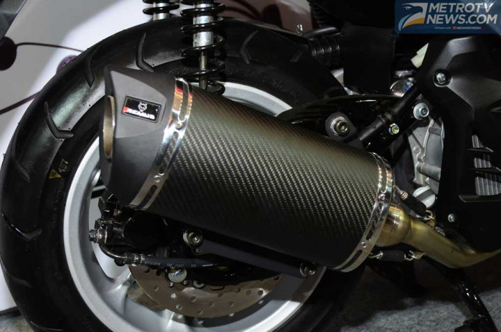 Knalpot Asal Austria buat Yamaha Nmax Ini Berbanderol Rp5 Jutaan