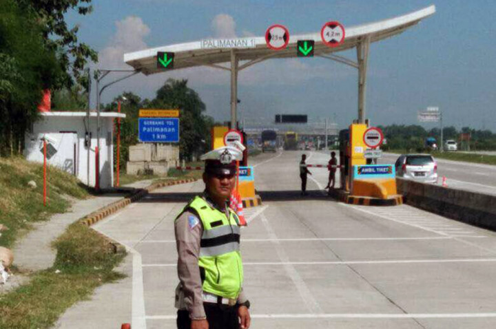 Gerbang Tol Palimanan Kembali Dibuka