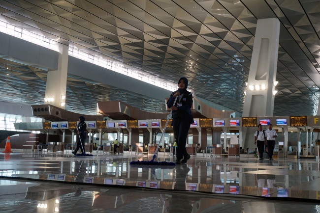 Operasi Terminal 3 Bandara Soetta Berjalan lancar