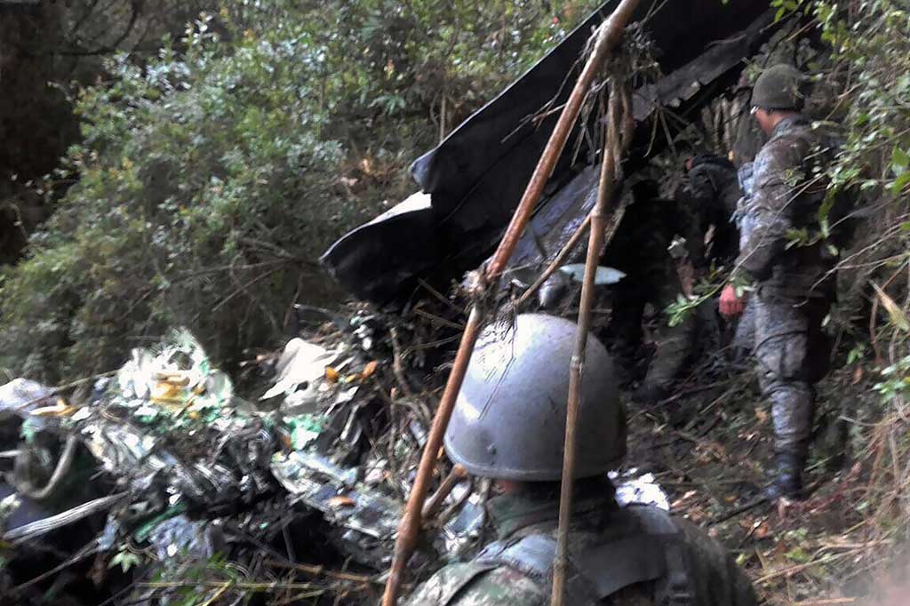 Delapan Tewas dalam Kecelakaan Pesawat Militer Kolombia