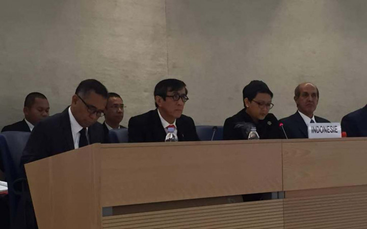 Menlu Paparkan Kemajuan dan Tantangan Penegakan HAM di Hadapan PBB