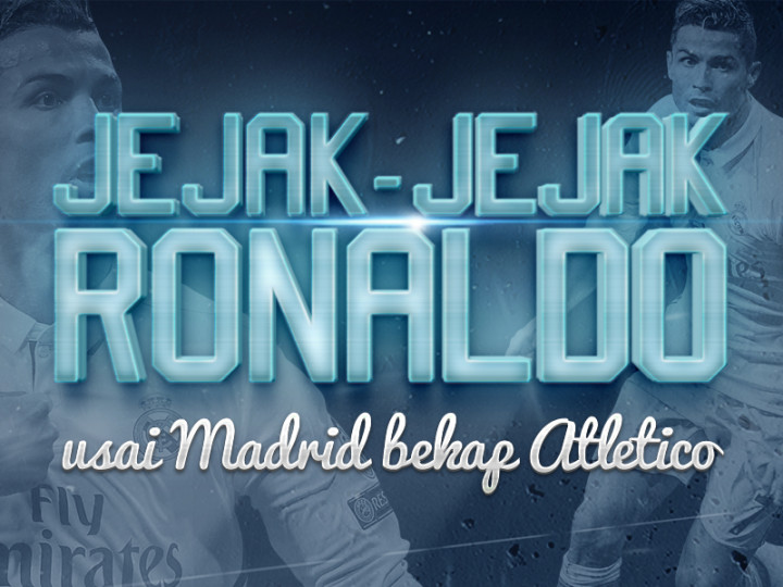 Infografik: Jejak-jejak Ronaldo Usai Madrid Bekap Atletico