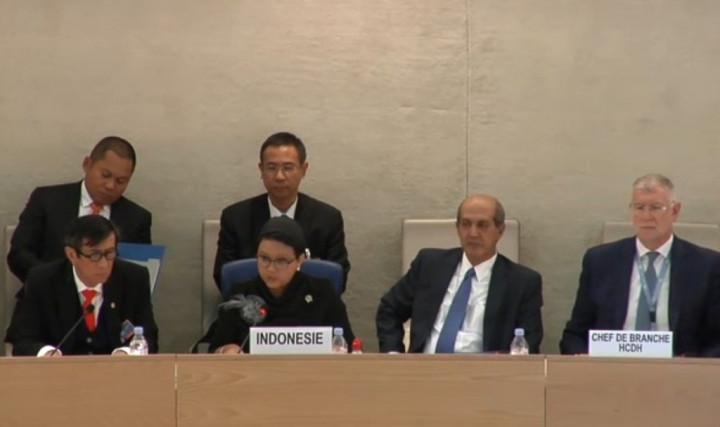 Paparan Indonesia Disambut Baik Negara Anggota Dewan HAM PBB