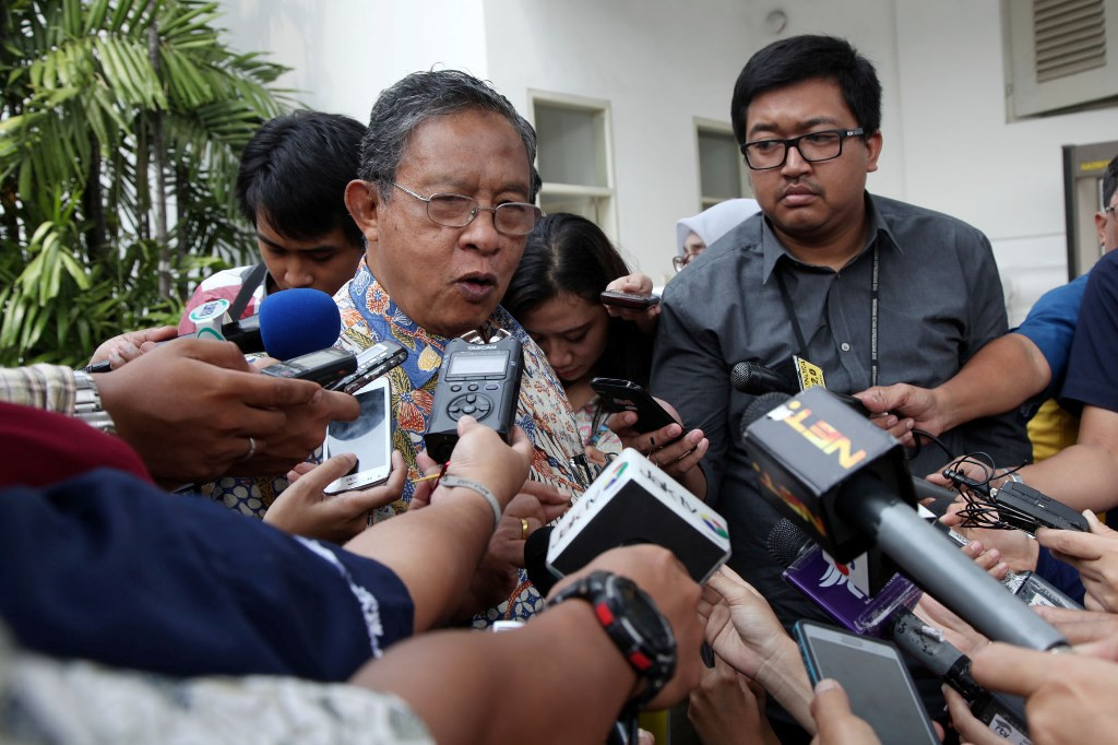 Menko Perekonomian Darmin Nasution (MI/PANCA SYURKANI)