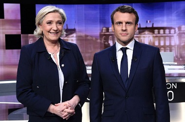 Macron Ingatkan Kemungkinan Perang Sipil Jika Le Pen Jadi Presiden