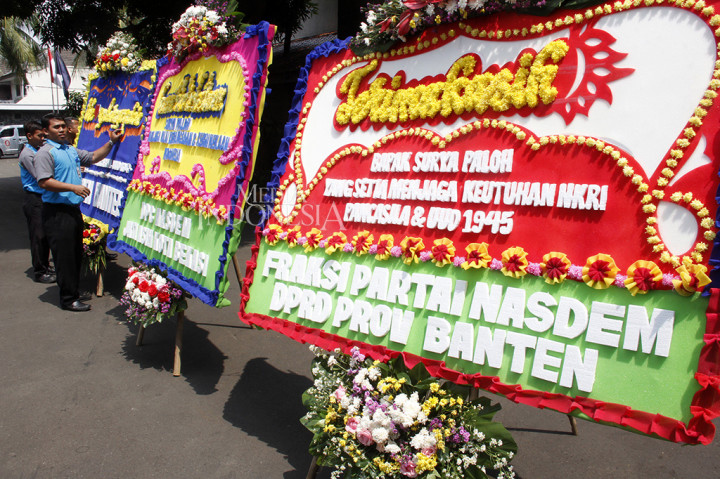 Kantor DPP NasDem juga Dikirimi Karangan Bunga