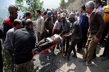 Korban Tewas Ledakan di Tambang Iran Jadi 35 Orang