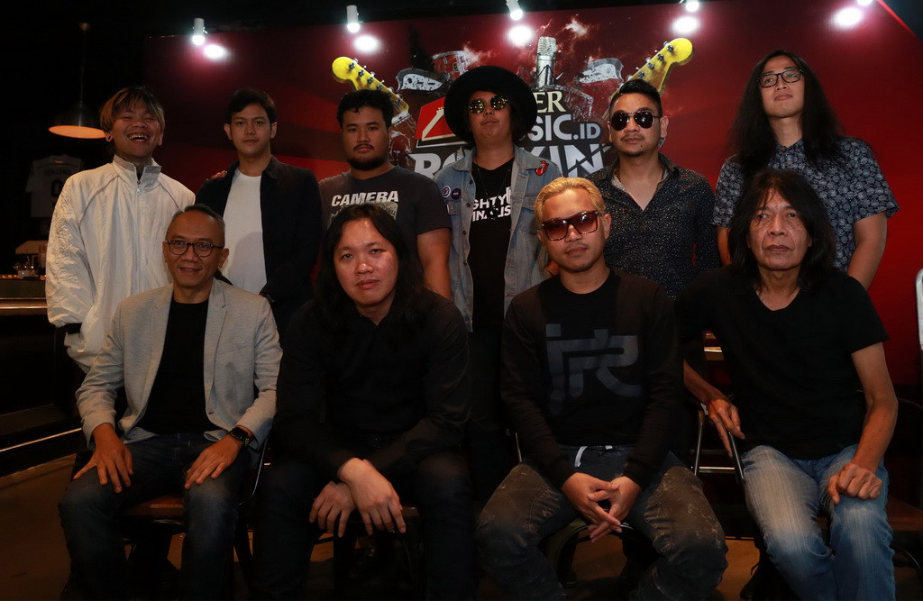Jumpa pers SuperMusic.ID Rockin Battle (Foto: dok. megapro)